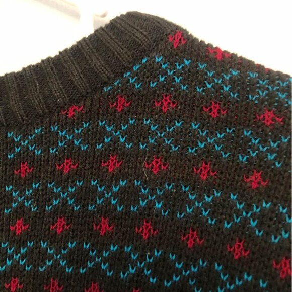 rob winter sweater, holiday sweater, rob winter snowflake sweater, Mens Sweater - Picture 3 of 7
